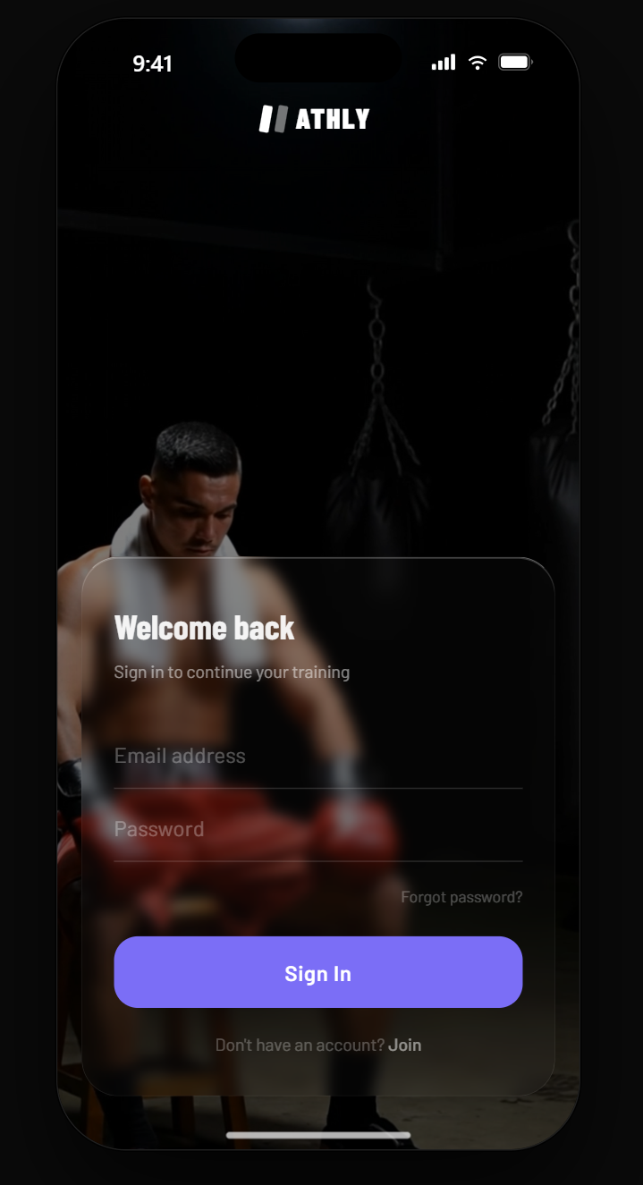 App screen 1